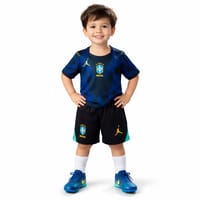 Kids Boy Premium Brazil Football World Cup 2026 Jersey Set (1 to 6 years)_img_1
