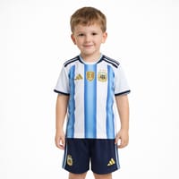 Kids Boy Premium Argentina Football World Cup 2026 Jersey Set (1 to 6 years)_img_0