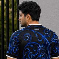 Men's Argentina Football World Cup 2026 CLIMACOOL Away Jersey – Breathable Premium Argentina Black Blue Football Official Jersey_img_4