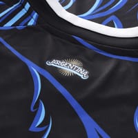 Men's Argentina Football World Cup 2026 CLIMACOOL Away Jersey – Breathable Premium Argentina Black Blue Football Official Jersey_img_10