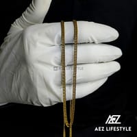 3mm Cuban Link Neck Chain Golden Edition_img_0
