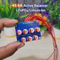 4S 6A Active Balancer for LiFePO4 and Lithium-Ion Battery Packs with Super Capacitor Energy Transfer_img_0