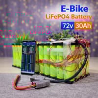 72V 30Ah LiFePO4 E-Bike Battery Pack with JK 100A Smart BMS and Active Balancing (32140 Cells)_img_1