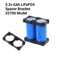 3.2V 6Ah LiFePO4 Spacer Bracket 32700 Model Battery Holder_img_0