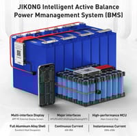 JK Smart 4S–8S 0.6A 100/200A Active Balance BMS  for Lithium / LiFePO4 / LTO –  JK-BD6A8S10P_img_5
