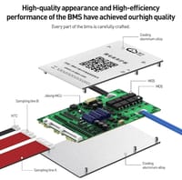 JK Smart 4S–8S 0.6A 100/200A Active Balance BMS  for Lithium / LiFePO4 / LTO –  JK-BD6A8S10P_img_4