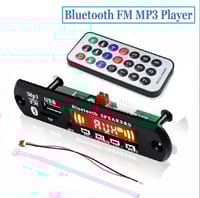 Bluetooth FM MP3 Player Receiver Board with Dancing LED Display – Car Audio Decoder Module (5V 1A)_img_0