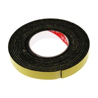 Black Double Sided Self Adhesive Foam Tape 20mm × 3mm_img_0