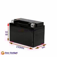 7L Size Battery Box Case for Motorcycle LiFePO4 Battery Pack_img_1
