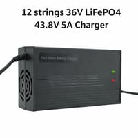36V 43.8V 5A LiFePO4 Battery Charger for 12S Lithium Iron Phosphate Battery Pack_img_0