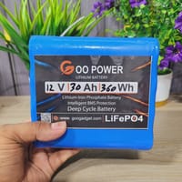 12V 30Ah LiFePO4 Battery Pack with 4S 50A 1.2A Active Balancer BMS_img_3