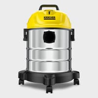 KARCHER WD 1s Classic Wet and Dry Vacuum Cleaner | 1300W Power | 18L Stainless Steel Tank | Stock No: 10983240_img_1