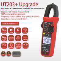 UNI-T UT200+ Series Digital Clamp Meters | 400A/600A | True RMS | NCV | CAT III 300V | Models: UT201+ | UT202+ | UT202A+ | UT203+ | UT204+_img_4