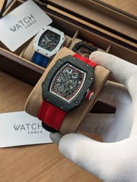 RM Red & Black Quartz Watch_img_1