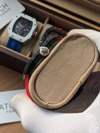 RM Red & Black Quartz Watch_img_2