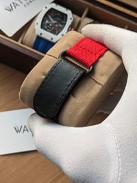 RM Red & Black Quartz Watch_img_3