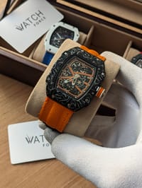 RM Orange & Black Quartz Watch_img_0