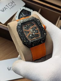 RM Orange & Black Quartz Watch_img_1