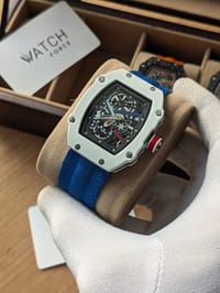 RM White & Blue Quartz Watch_img_1