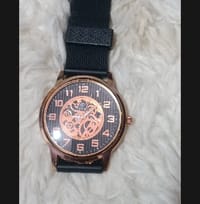 WRM10-PU Leather Wrist Watch For Men -Brown_img_0