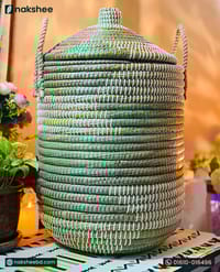Kaisa Grass Storage busket specially laundry basket_img_1