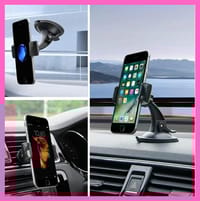 Universal Premium DH17 Gravity Linkage In Car Phone Holder_img_1