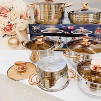 Kaisa Villa KV-6618 Stainless Steel 9Layer 12pcs Cookware Set_img_1