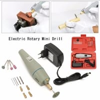 Mini Electric Drill Grinder Rotary Tool Kit with Variable Bits and Power Adapter_img_4