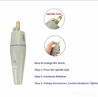 Mini Electric Drill Grinder Rotary Tool Kit with Variable Bits and Power Adapter_img_5