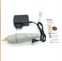 Mini Electric Drill Grinder Rotary Tool Kit with Variable Bits and Power Adapter_img_6