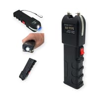 Self-Defence Stun Gun 928 Type with Flashlight – 120000KV High Voltage S0214_img_0