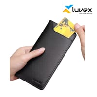 Ultrathin Slim Long Leather Men Wallet_img_0