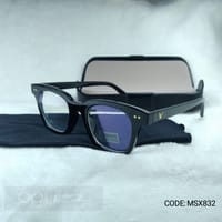 246 V Shell Dark Black Sunglass_img_1