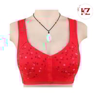 Front Button Cotton Bra_img_0