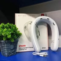 RTAKO BP626 Five-Core Cold Air Hanging Neck Fan – White_img_0