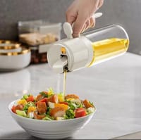 Original Chinese 2In1 Oil Sprayer Glass Bottle Anti-leakage Olive Oil Storage Sprayer Camping BBQ Cooking Oil Dispenser Jar Cruet Kitchen Supply_img_0