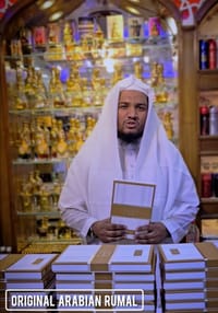 Arabian White Rumal & Belt Combo_img_3