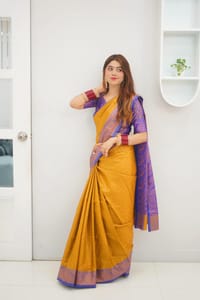 Kanjivaram katan Sharee with blause pcs_img_4