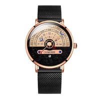 New Creativity Fashion Calendar Watches Casual Sport Quartz Wrist Stainless Steel Watch Watch For Men_img_0