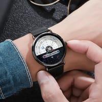 New Creativity Fashion Calendar Watches Casual Sport Quartz Wrist Stainless Steel Watch Watch For Men_img_5