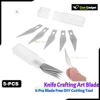 Crafting Art Pen Precision Knife with Interchangeable Sharp 5/10 Blades | DIY Cutting Tool_img_1