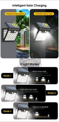 💥Auoyo Solar Wall Light Solar Outdoor Lighting LED Motion Sensor Solar Light 270° Wide Angle Lamp Automatic Light IP65 Waterproof Garden Light for Yard Garden Deck Pathway Porch_img_9