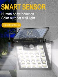 💥Auoyo Solar Wall Light Solar Outdoor Lighting LED Motion Sensor Solar Light 270° Wide Angle Lamp Automatic Light IP65 Waterproof Garden Light for Yard Garden Deck Pathway Porch_img_2