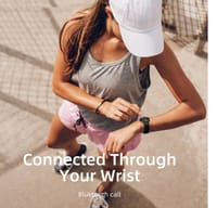 QCY Watch GT Smart Watch Retina AMOLED Display- Black Color_img_2