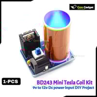 BD243 Mini Tesla Coil Kit – DIY Magic Props & Electronics Experiment Kit_img_0