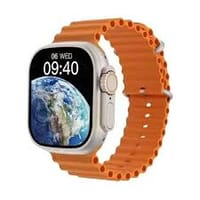 Microwear U10 Ultra Calling Smart Watch – Orange Color_img_2