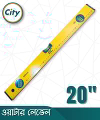 ২০ ইঞ্চি ওয়াটার লেভেল পরিমাপ করা ওয়াটার লেভেলার রুলার উচ্চ নির্ভুলতার স্প্রিট বাবল স্তর ও চৌম্বকীয় প্লেট সহ_img_1