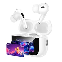 Hoco EW79 Bright ANC Touch Screen Bluetooth Earbuds – White_img_0