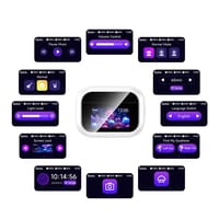 Hoco EW79 Bright ANC Touch Screen Bluetooth Earbuds – White_img_3