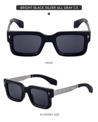 Premium Metal Acetate design Sunglass_img_9